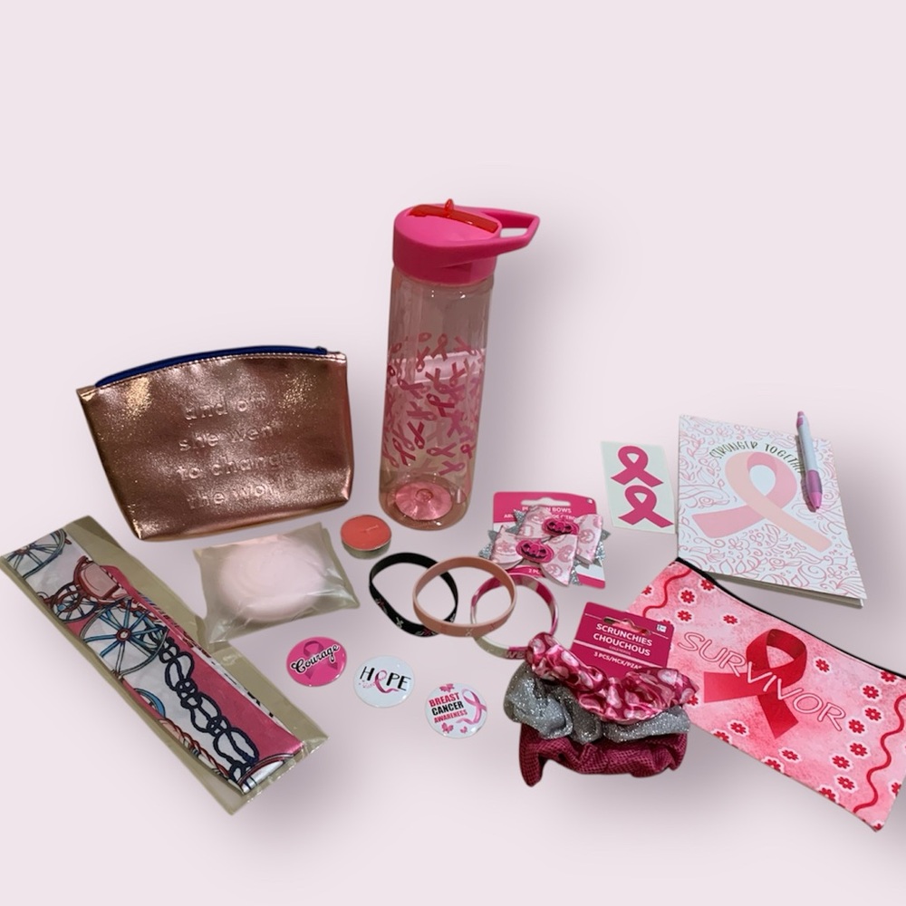 Pink Breast Cancer Awareness Gift Set